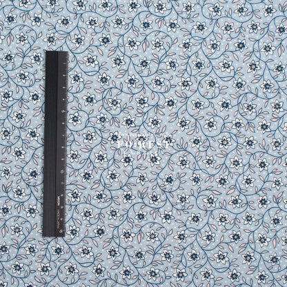 Quilting Liberty - Denim Florals 2 fabric - FO:REST Fabric 布恩堂Liberty fabrictana lawnjapanese fabricykk zipper