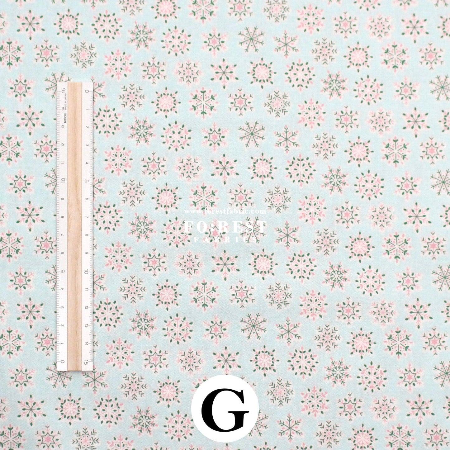 Quilting Liberty - Festive Greetings 1 fabric - FO:REST Fabric 布恩堂Liberty fabrictana lawnjapanese fabricykk zipper