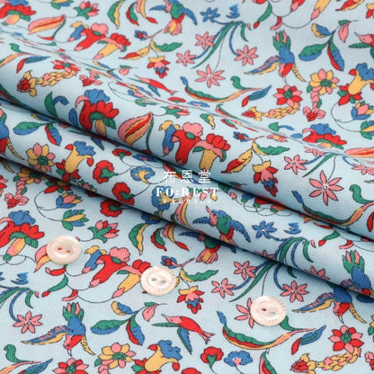 Quilting Liberty - Flora and fauna A - FO:REST Fabric 布恩堂Liberty fabrictana lawnjapanese fabricykk zipper