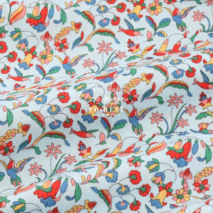 Quilting Liberty - Flora and fauna A - FO:REST Fabric 布恩堂Liberty fabrictana lawnjapanese fabricykk zipper