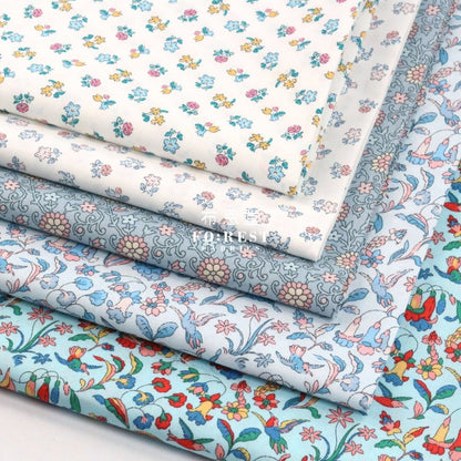Quilting Liberty - Flora and fauna A - FO:REST Fabric 布恩堂Liberty fabrictana lawnjapanese fabricykk zipper