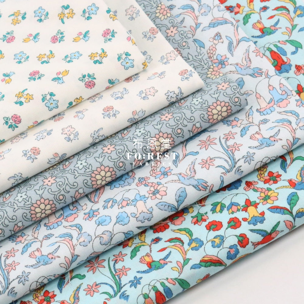 Quilting Liberty - Flora And Fauna B Lasenby Cotton