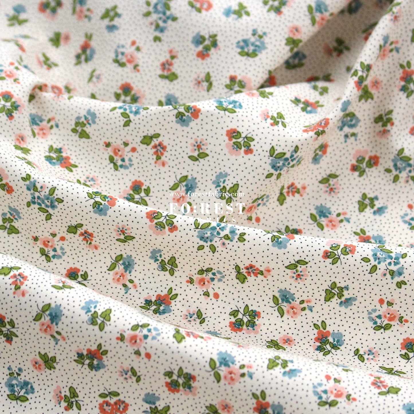 Quilting Liberty - Floral Nostalgia 1 fabric - FO:REST Fabric 布恩堂Liberty fabrictana lawnjapanese fabricykk zipper