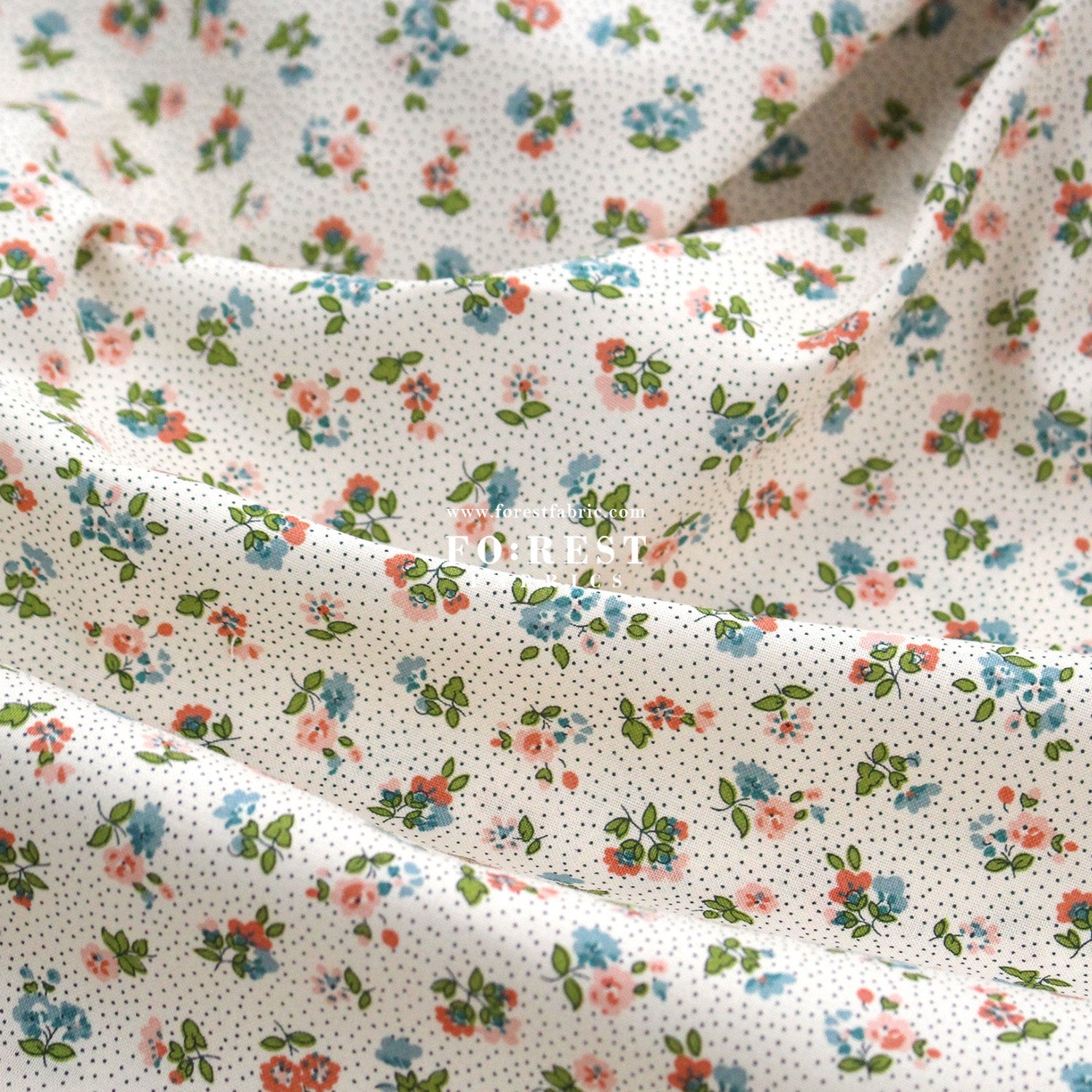 Quilting Liberty - Floral Nostalgia 1 fabric - FO:REST Fabric 布恩堂Liberty fabrictana lawnjapanese fabricykk zipper