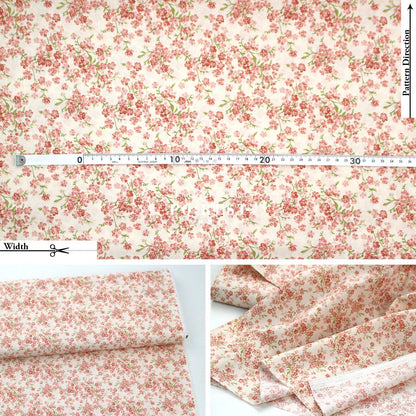 Quilting Liberty - Floral Nostalgia 1 fabric - FO:REST Fabric 布恩堂Liberty fabrictana lawnjapanese fabricykk zipper