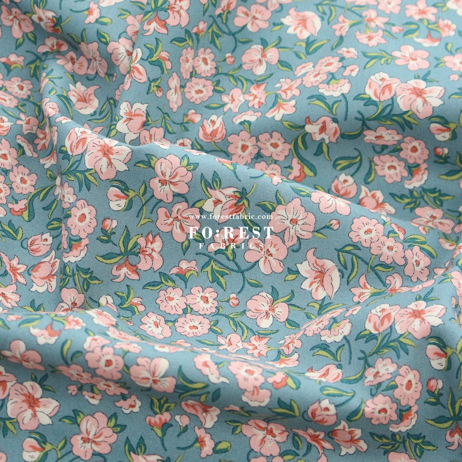 Quilting Liberty - Floral Nostalgia 1 fabric - FO:REST Fabric 布恩堂Liberty fabrictana lawnjapanese fabricykk zipper