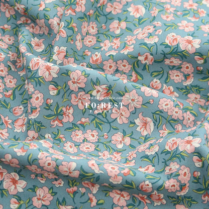 Quilting Liberty - Floral Nostalgia 1 fabric - FO:REST Fabric 布恩堂Liberty fabrictana lawnjapanese fabricykk zipper