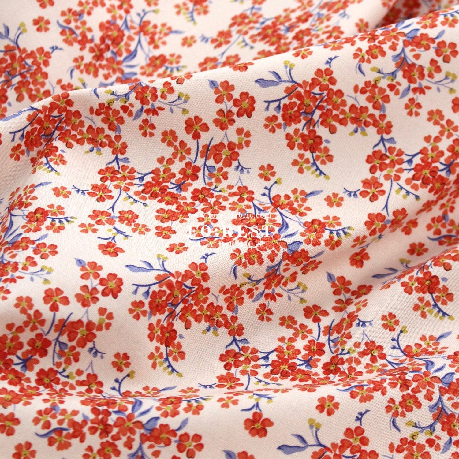 Quilting Liberty - Floral Nostalgia 2 fabric - FO:REST Fabric 布恩堂Liberty fabrictana lawnjapanese fabricykk zipper