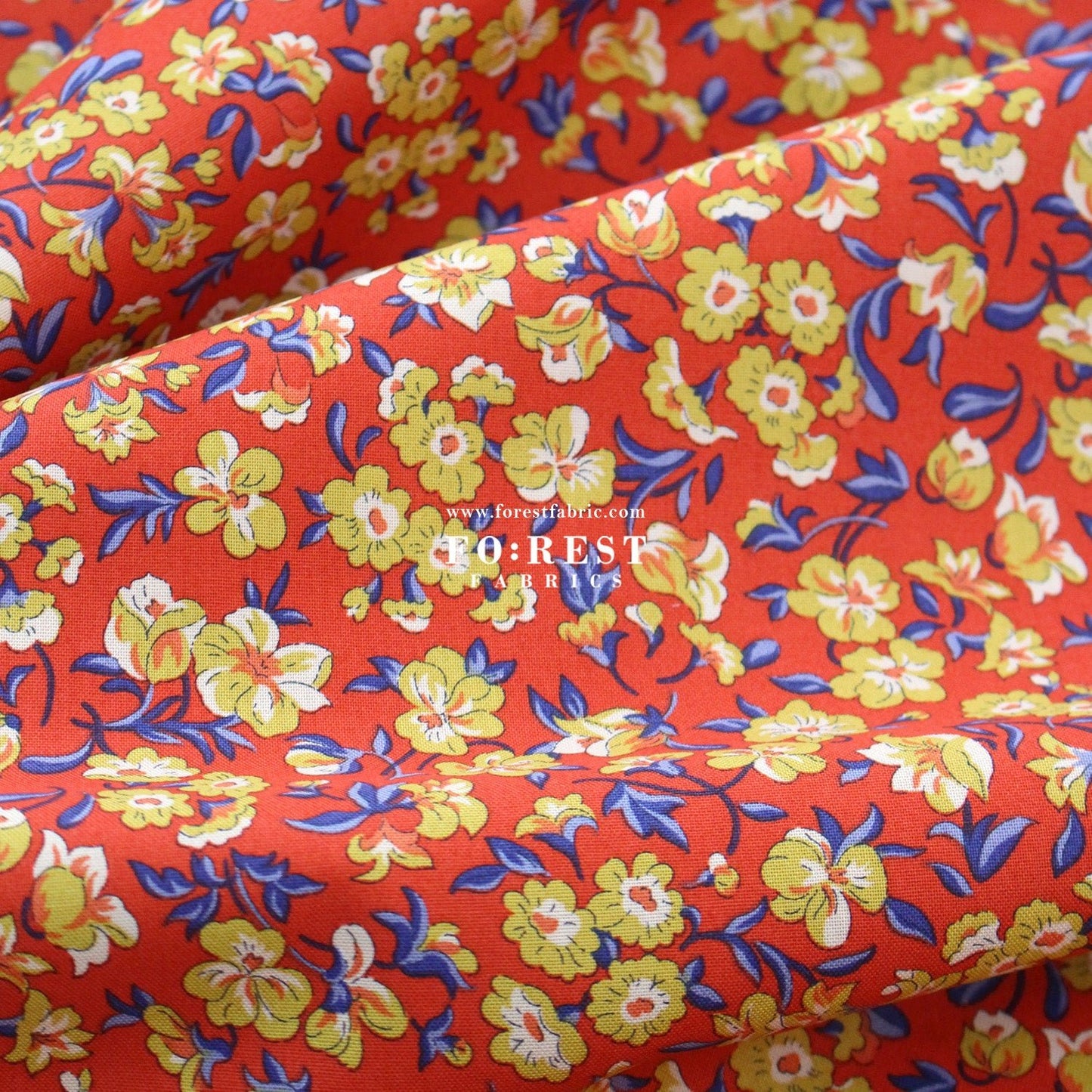 Quilting Liberty - Floral Nostalgia 2 fabric - FO:REST Fabric 布恩堂Liberty fabrictana lawnjapanese fabricykk zipper