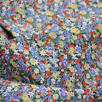 Quilting Liberty - Floral Nostalgia 2 fabric - FO:REST Fabric 布恩堂Liberty fabrictana lawnjapanese fabricykk zipper