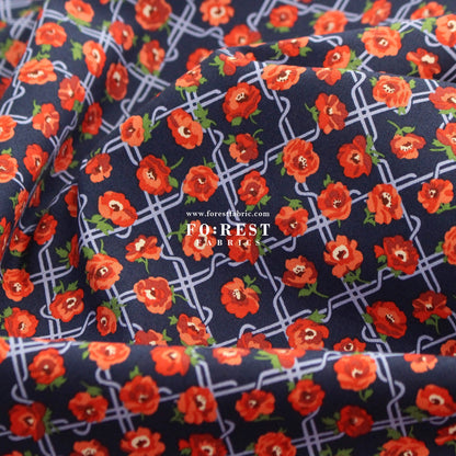 Quilting Liberty - Floral Nostalgia 2 fabric - FO:REST Fabric 布恩堂Liberty fabrictana lawnjapanese fabricykk zipper
