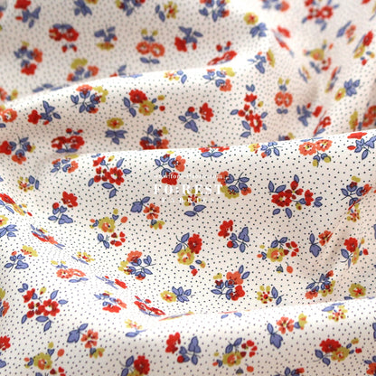 Quilting Liberty - Floral Nostalgia 2 fabric - FO:REST Fabric 布恩堂Liberty fabrictana lawnjapanese fabricykk zipper