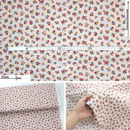 Quilting Liberty - Floral Nostalgia 2 fabric - FO:REST Fabric 布恩堂Liberty fabrictana lawnjapanese fabricykk zipper