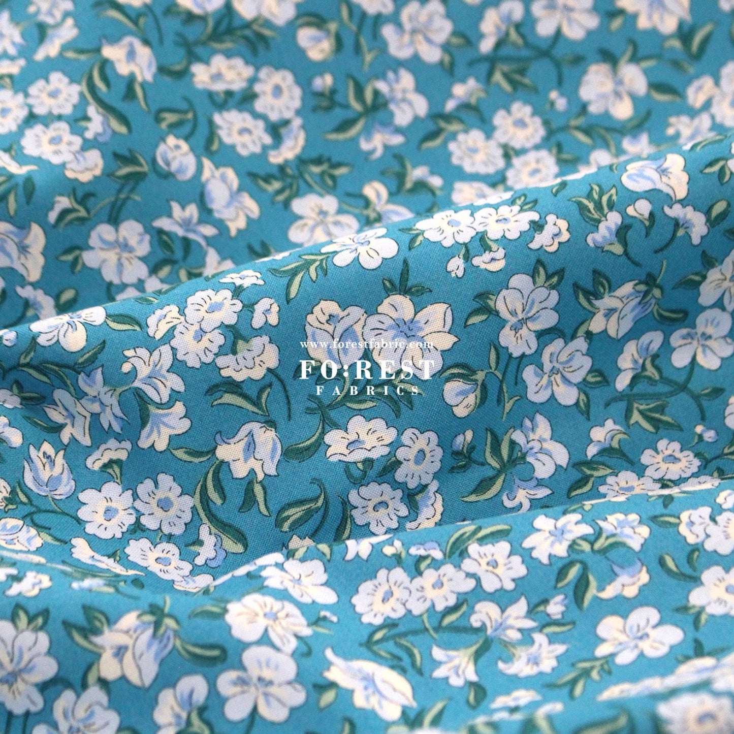 Quilting Liberty - Floral Nostalgia 3 fabric - FO:REST Fabric 布恩堂Liberty fabrictana lawnjapanese fabricykk zipper