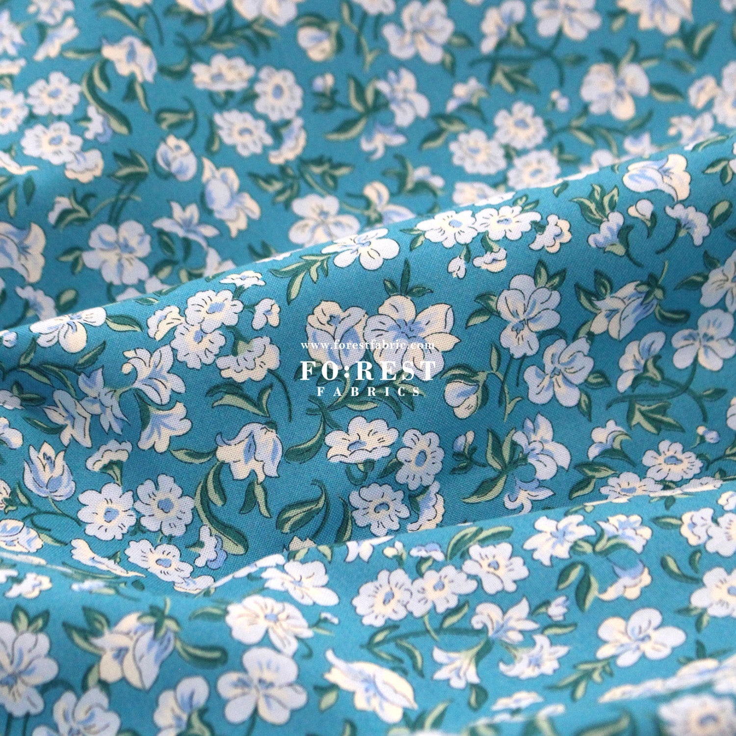 Quilting Liberty - Floral Nostalgia 3 fabric - FO:REST Fabric 布恩堂Liberty fabrictana lawnjapanese fabricykk zipper