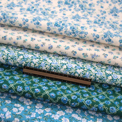 Quilting Liberty - Floral Nostalgia 3 fabric - FO:REST Fabric 布恩堂Liberty fabrictana lawnjapanese fabricykk zipper