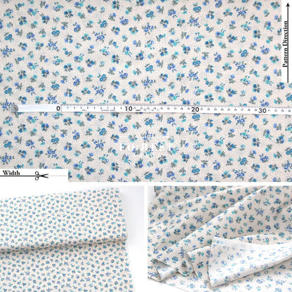 Quilting Liberty - Floral Nostalgia 3 fabric - FO:REST Fabric 布恩堂Liberty fabrictana lawnjapanese fabricykk zipper