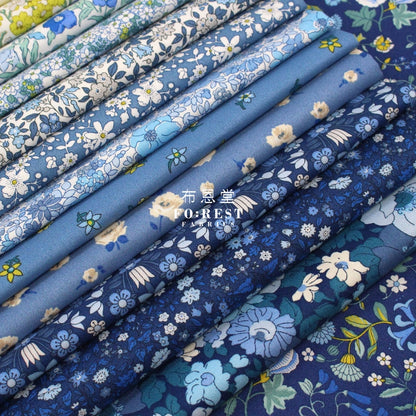 Quilting Liberty Flower Show Coastal Walk Fabric Set Cotton