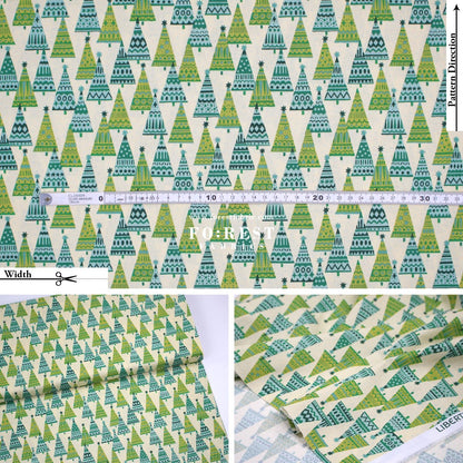 Quilting Liberty - Frosty Forest fabric A - FO:REST Fabric 布恩堂Liberty fabrictana lawnjapanese fabricykk zipper