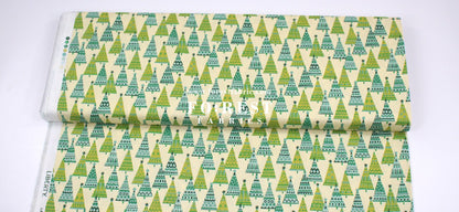 Quilting Liberty - Frosty Forest fabric A - FO:REST Fabric 布恩堂Liberty fabrictana lawnjapanese fabricykk zipper