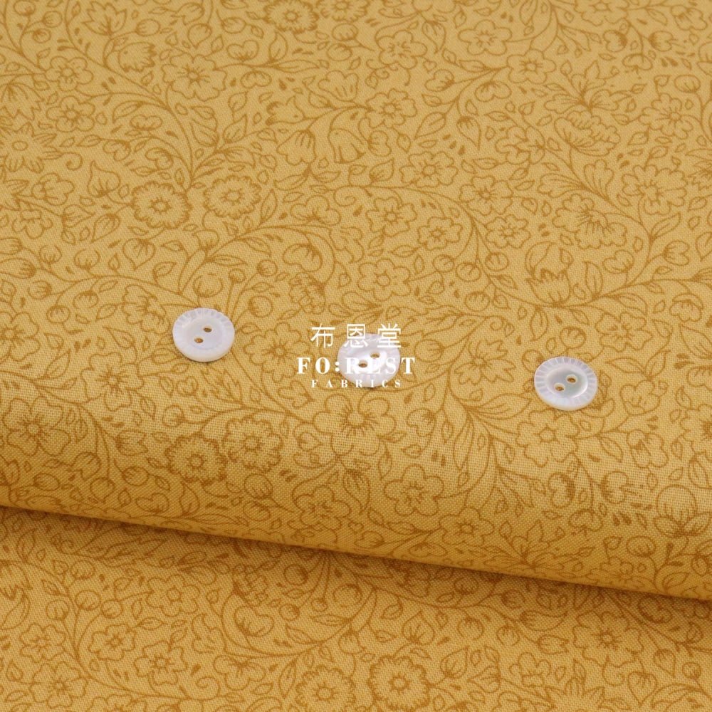 Quilting Liberty - Garden silhouette A - FO:REST Fabric 布恩堂Liberty fabrictana lawnjapanese fabricykk zipper