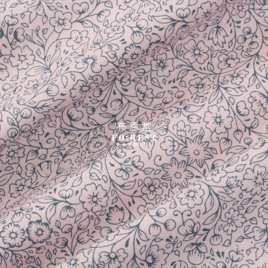 Quilting Liberty - Garden silhouette B - FO:REST Fabric 布恩堂Liberty fabrictana lawnjapanese fabricykk zipper