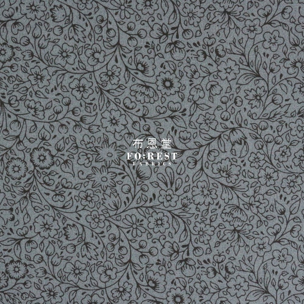 Quilting Liberty - Garden silhouette C - FO:REST Fabric 布恩堂Liberty fabrictana lawnjapanese fabricykk zipper