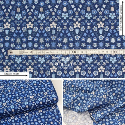 Quilting Liberty - Hampstead Meadow A - FO:REST Fabric 布恩堂Liberty fabrictana lawnjapanese fabricykk zipper