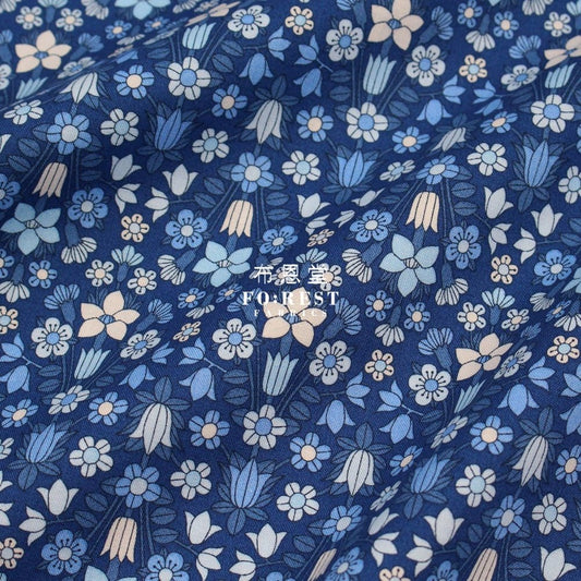Quilting Liberty - Hampstead Meadow A - FO:REST Fabric 布恩堂Liberty fabrictana lawnjapanese fabricykk zipper