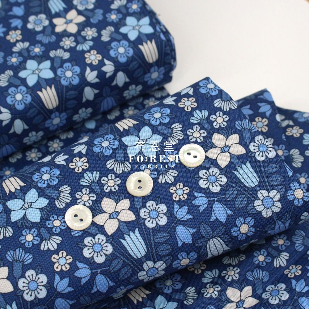 Quilting Liberty - Hampstead Meadow A - FO:REST Fabric 布恩堂Liberty fabrictana lawnjapanese fabricykk zipper
