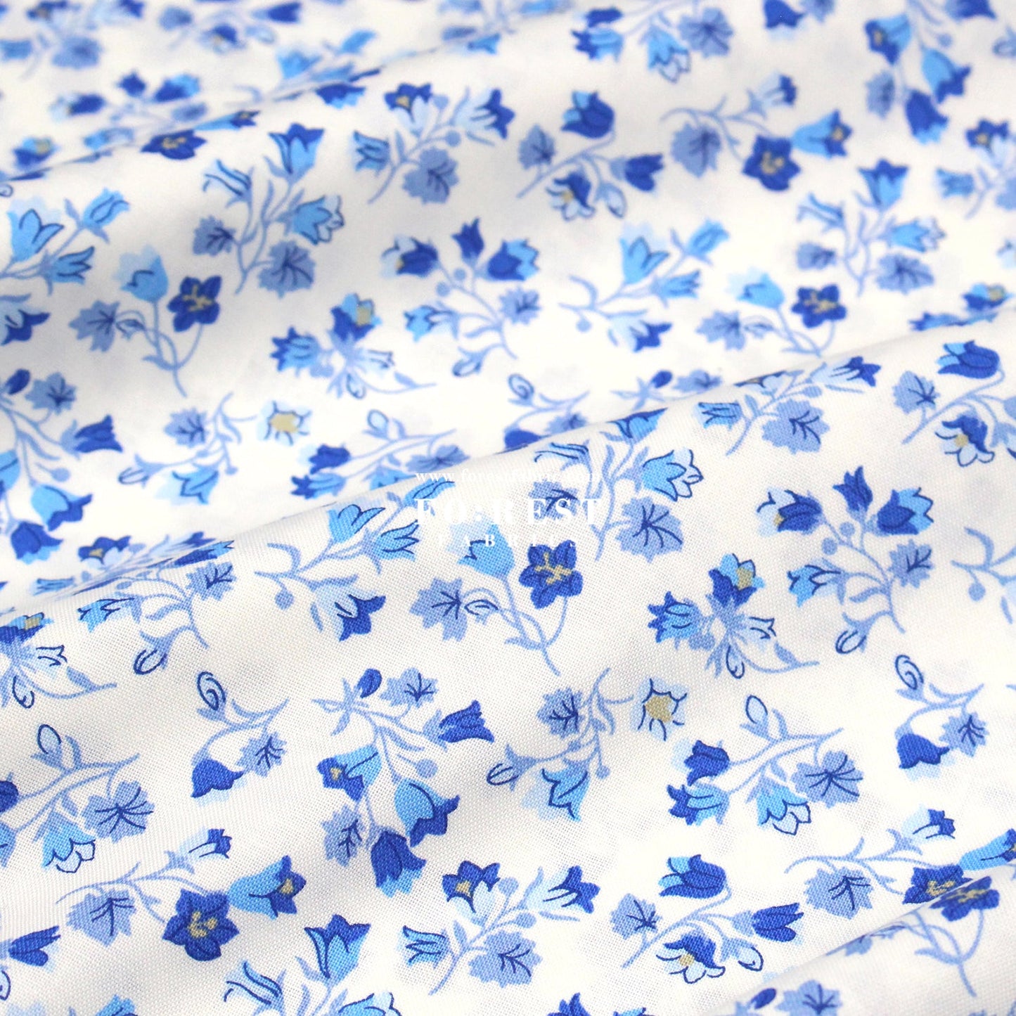 Quilting Liberty - Harebell Charm fabric A - FO:REST Fabric 布恩堂Liberty fabrictana lawnjapanese fabricykk zipper