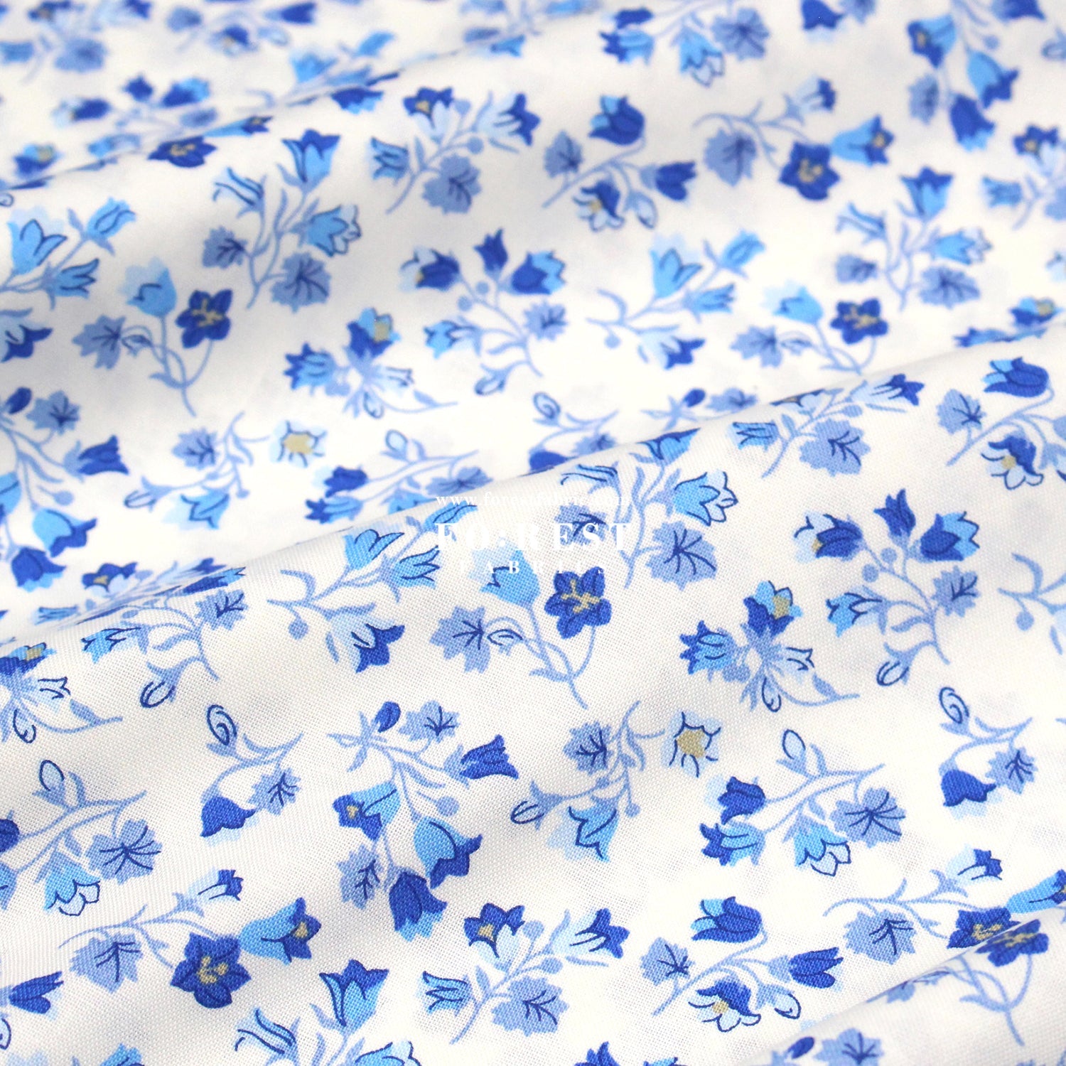 Quilting Liberty - Harebell Charm fabric A - FO:REST Fabric 布恩堂Liberty fabrictana lawnjapanese fabricykk zipper
