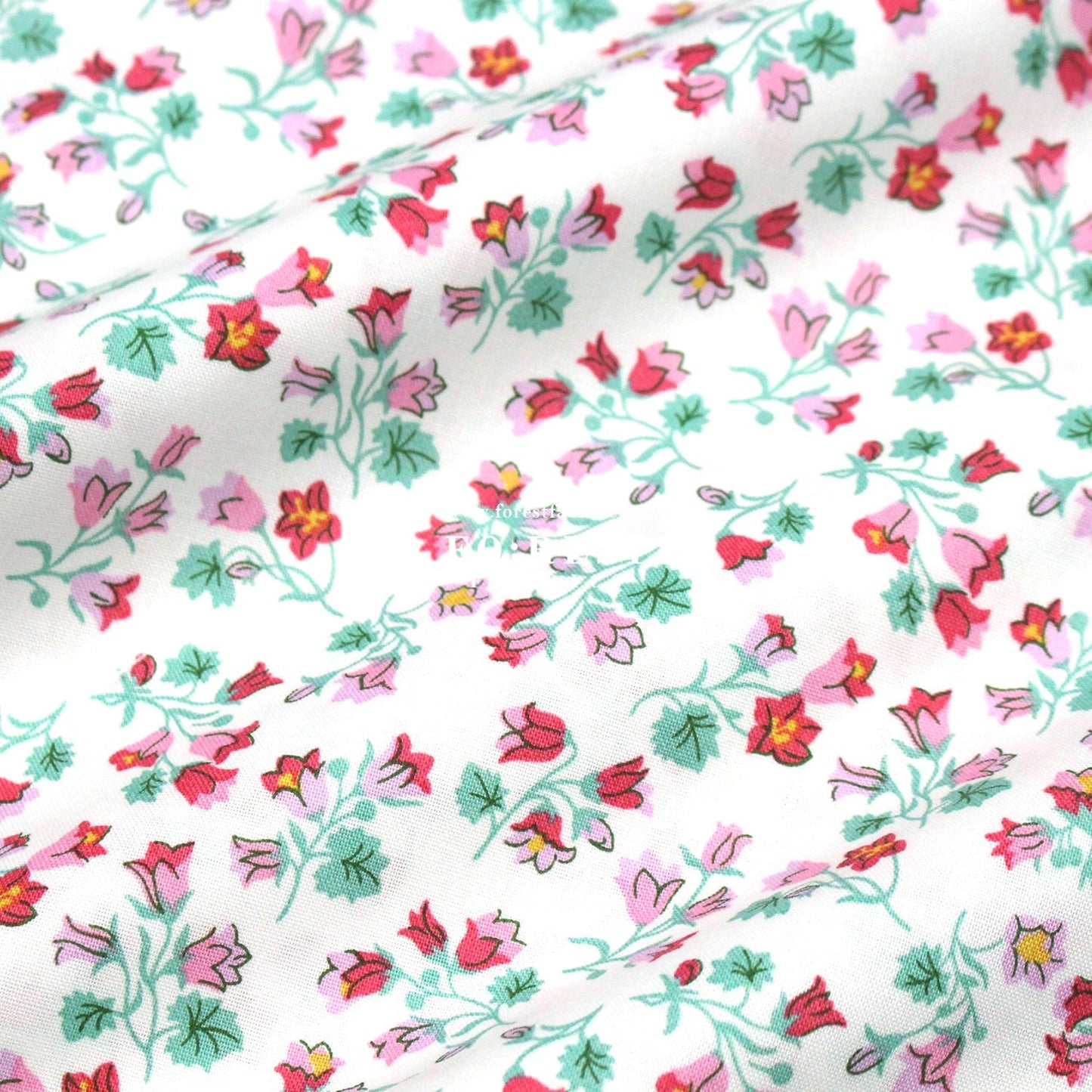 Quilting Liberty - Harebell Charm fabric B - FO:REST Fabric 布恩堂Liberty fabrictana lawnjapanese fabricykk zipper