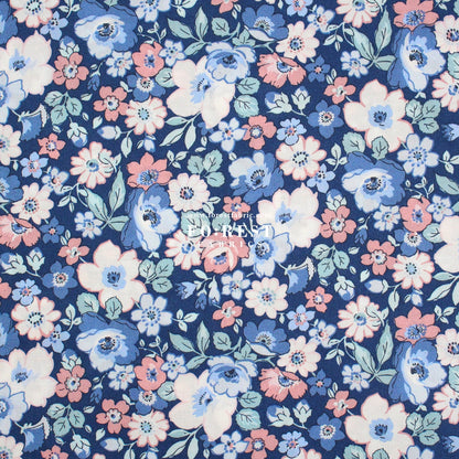 Quilting Liberty - Hedgerow Bloom fabric D - FO:REST Fabric 布恩堂Liberty fabrictana lawnjapanese fabricykk zipper