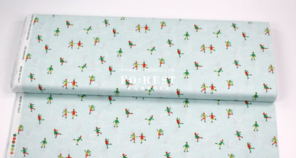 Quilting Liberty - ICE Dancing fabric A - FO:REST Fabric 布恩堂Liberty fabrictana lawnjapanese fabricykk zipper
