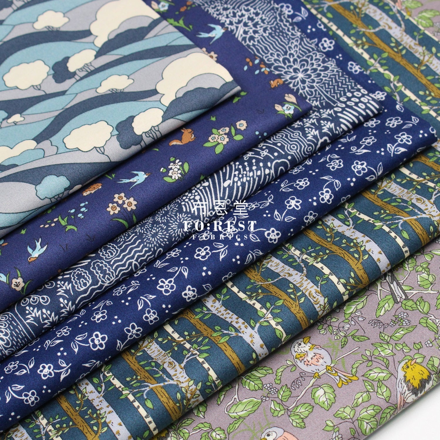Quilting Liberty - Into The Woods A Lasenby Cotton