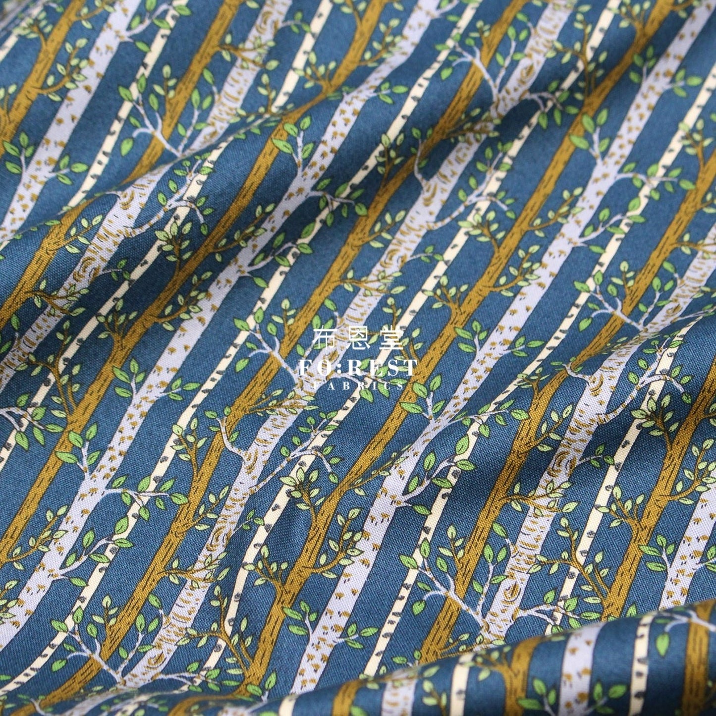 Quilting Liberty - into the woods A - FO:REST Fabric 布恩堂Liberty fabrictana lawnjapanese fabricykk zipper