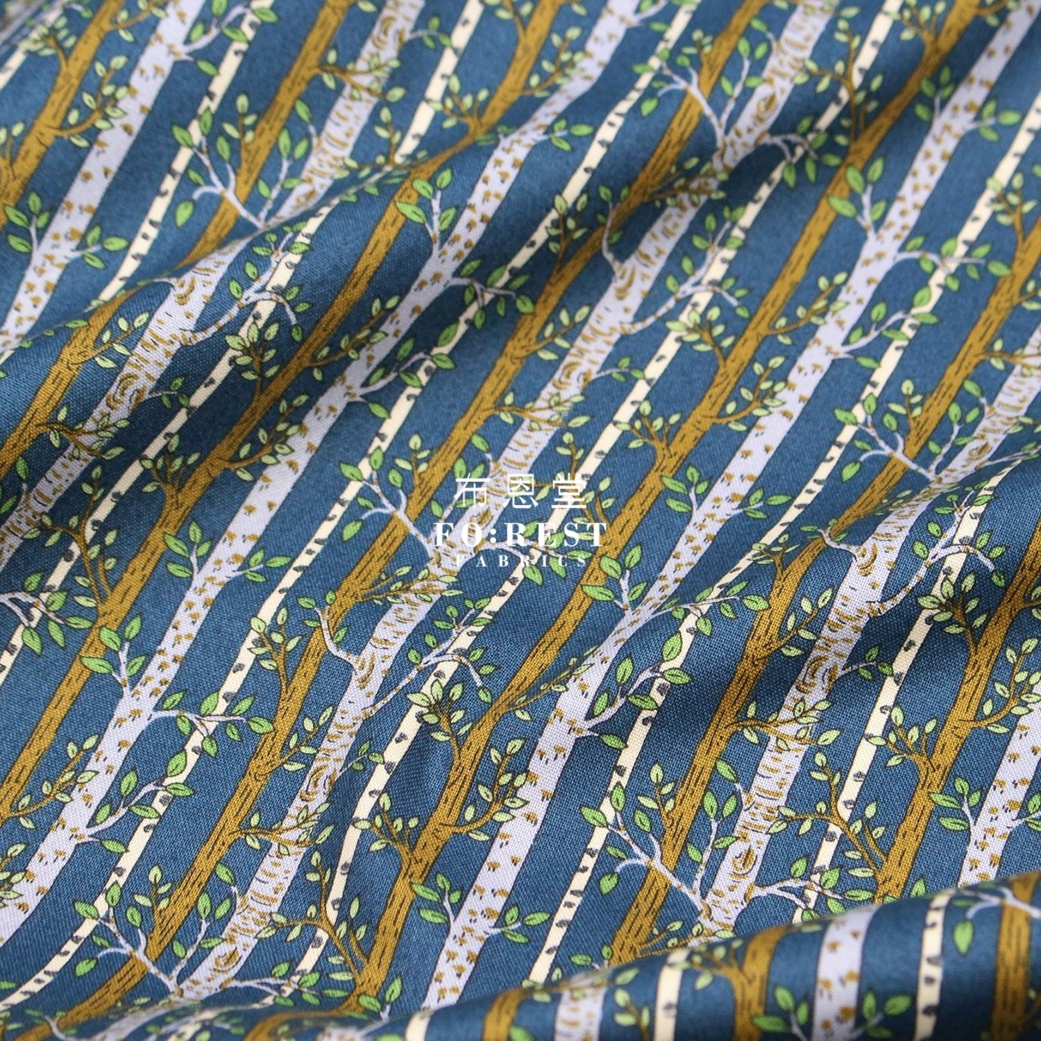 Quilting Liberty - into the woods A - FO:REST Fabric 布恩堂Liberty fabrictana lawnjapanese fabricykk zipper