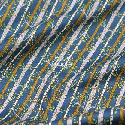 Quilting Liberty - into the woods A - FO:REST Fabric 布恩堂Liberty fabrictana lawnjapanese fabricykk zipper