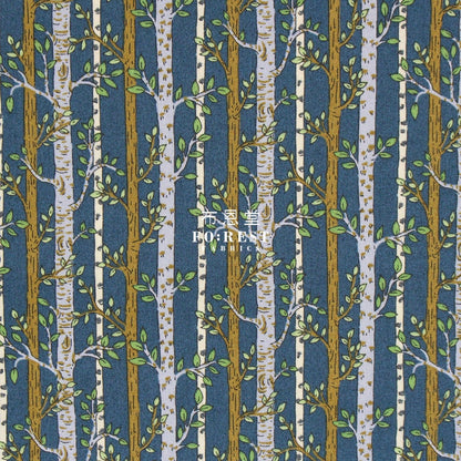 Quilting Liberty - into the woods A - FO:REST Fabric 布恩堂Liberty fabrictana lawnjapanese fabricykk zipper