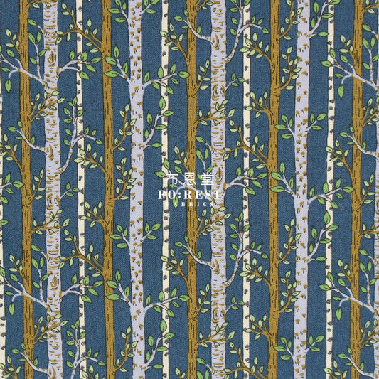 Quilting Liberty - into the woods A - FO:REST Fabric 布恩堂Liberty fabrictana lawnjapanese fabricykk zipper