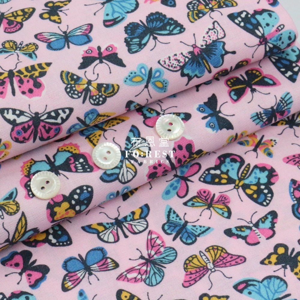 Quilting Liberty - Kaleidoscope sky C - FO:REST Fabric 布恩堂Liberty fabrictana lawnjapanese fabricykk zipper