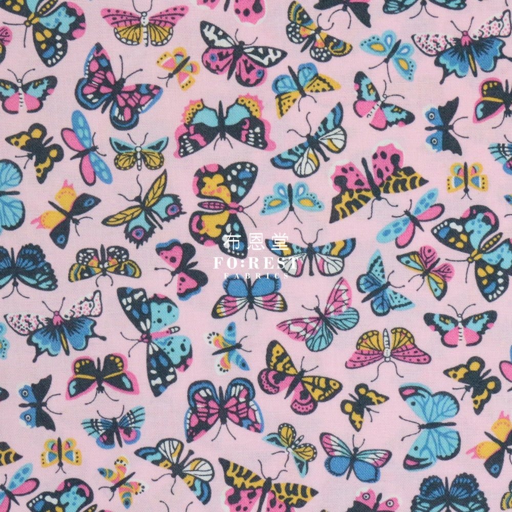 Quilting Liberty - Kaleidoscope sky C - FO:REST Fabric 布恩堂Liberty fabrictana lawnjapanese fabricykk zipper