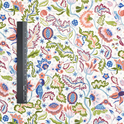 Quilting Liberty - Liberty Tree of Life Blue 1 fabric - FO:REST Fabric 布恩堂Liberty fabrictana lawnjapanese fabricykk zipper
