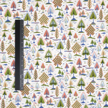 Quilting Liberty - Liberty Tree of Life Blue 1 fabric - FO:REST Fabric 布恩堂Liberty fabrictana lawnjapanese fabricykk zipper