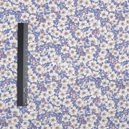 Quilting Liberty - Liberty Tree of Life Blue 2 fabric - FO:REST Fabric 布恩堂Liberty fabrictana lawnjapanese fabricykk zipper