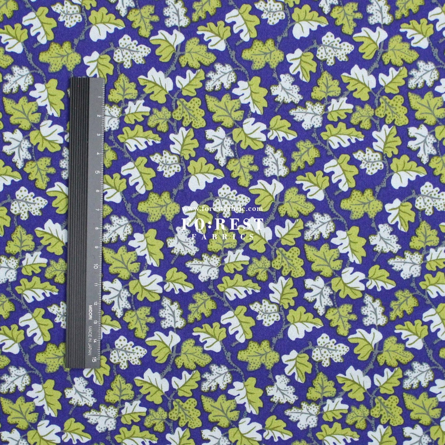 Quilting Liberty - Liberty Tree of Life Blue 2 fabric - FO:REST Fabric 布恩堂Liberty fabrictana lawnjapanese fabricykk zipper