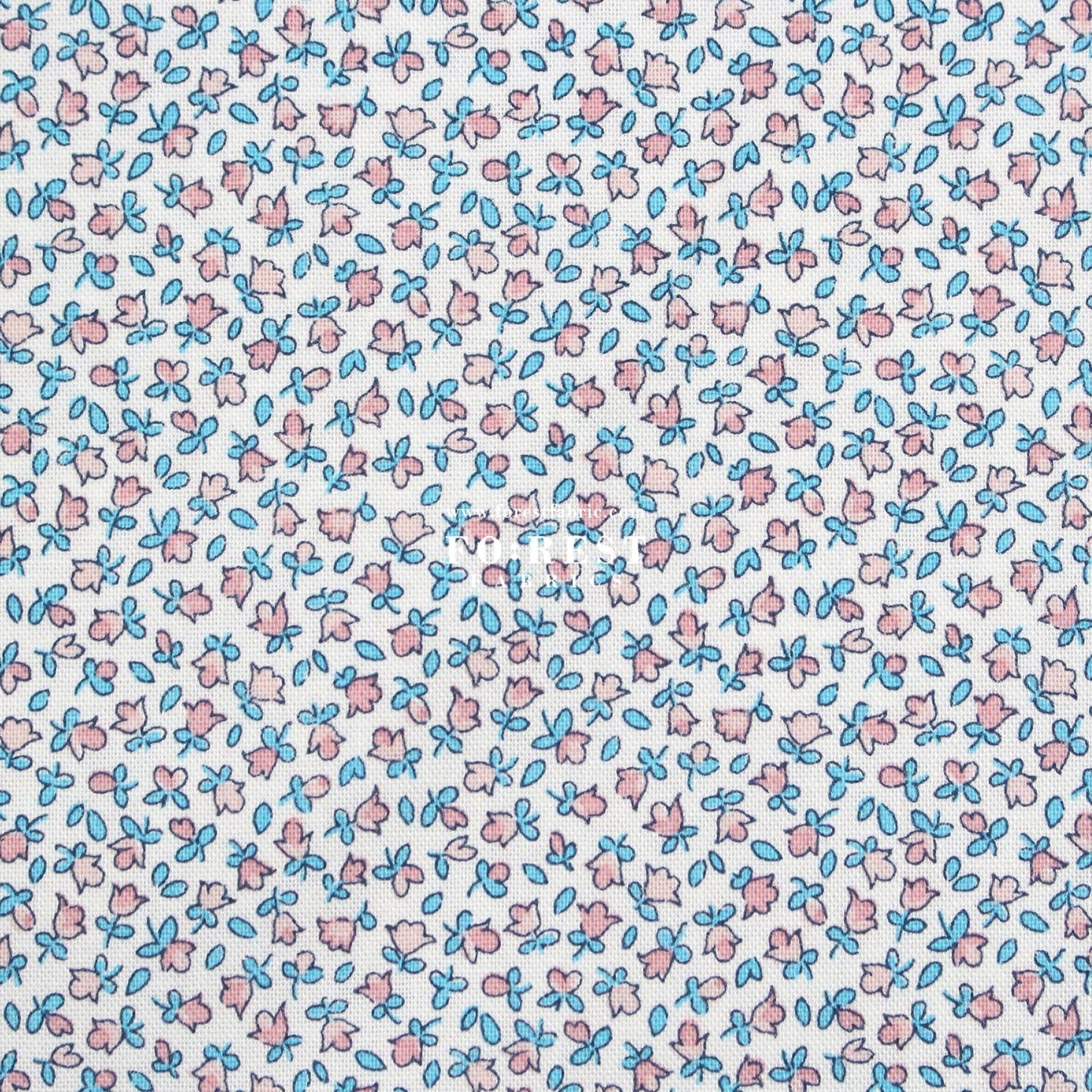 Quilting Liberty - Little Buds fabric D - FO:REST Fabric 布恩堂Liberty fabrictana lawnjapanese fabricykk zipper