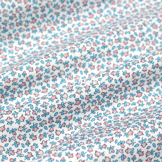 Quilting Liberty - Little Buds fabric D - FO:REST Fabric 布恩堂Liberty fabrictana lawnjapanese fabricykk zipper