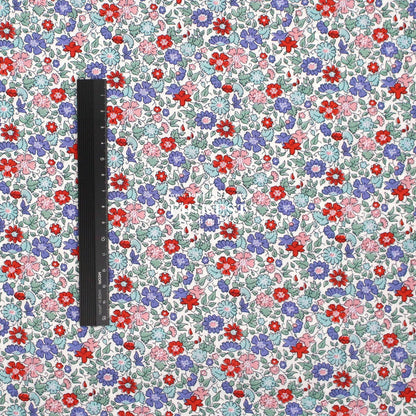 Quilting Liberty - London Bouquet 2 fabric - FO:REST Fabric 布恩堂Liberty fabrictana lawnjapanese fabricykk zipper